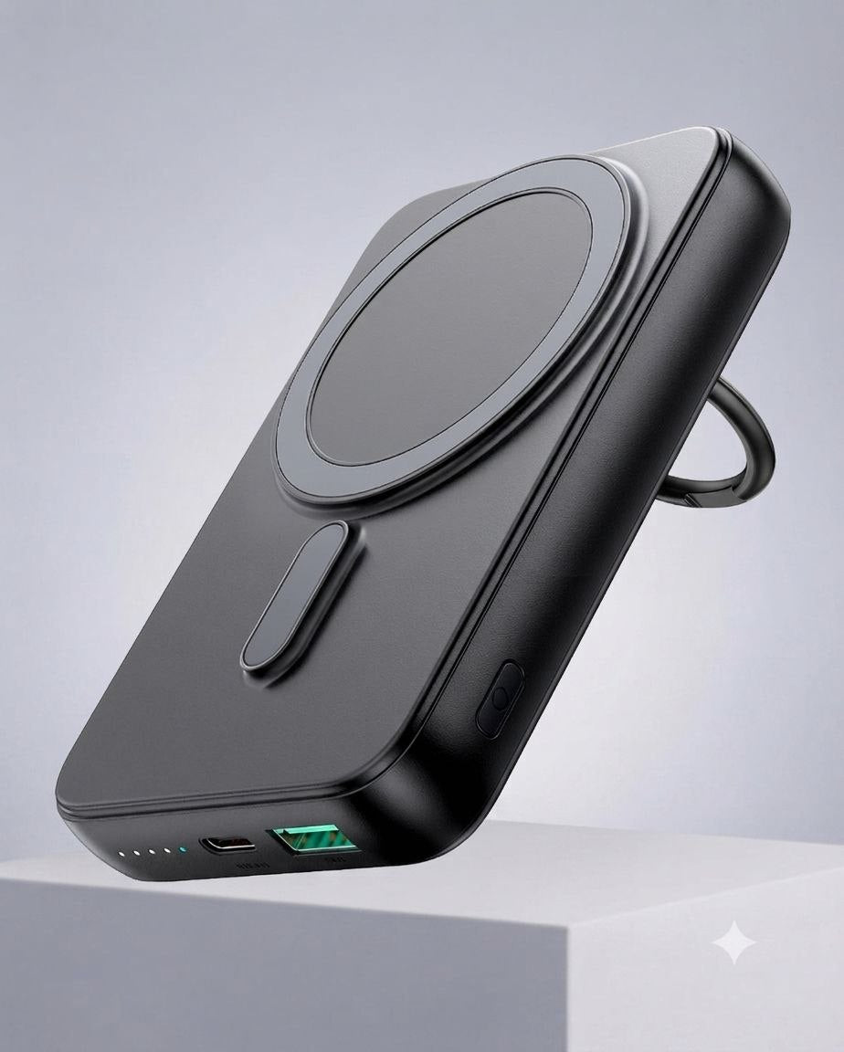Joyroom Wireless Power Bank, 20W Magnetic With Ring Holder