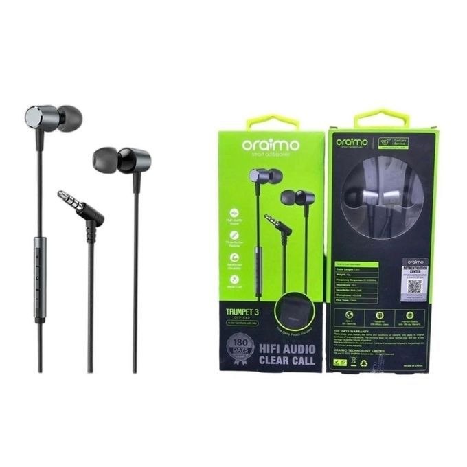 Oraimo Trumpet 3 wired earphone