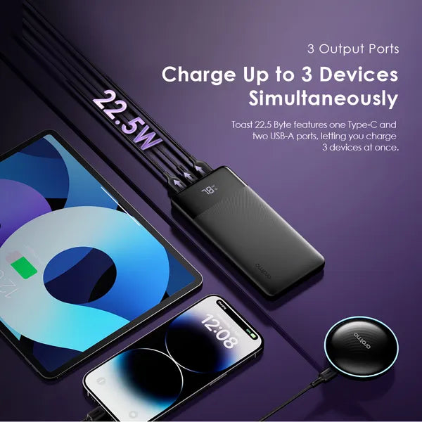 oraimo Toast 22.5 Byte 10000mAh 22.5W Power Bank