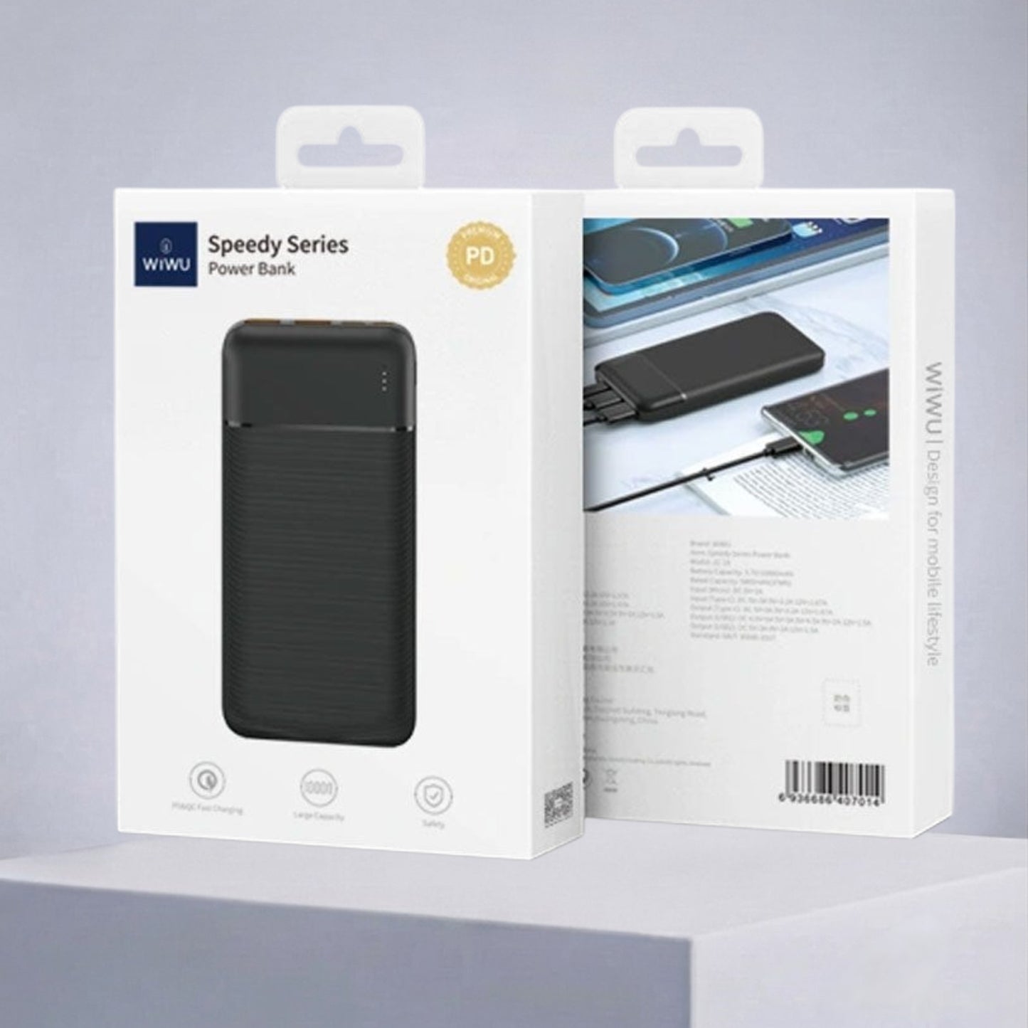 WIWU Power Bank 20000mAh. 22.5W