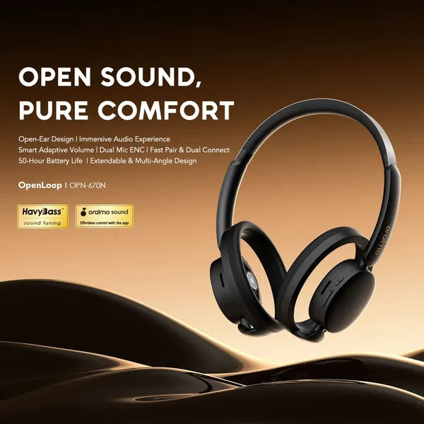 Oraimo OpenLoop, 2 Mic ENC HD Voice in Calls, OPN-670N