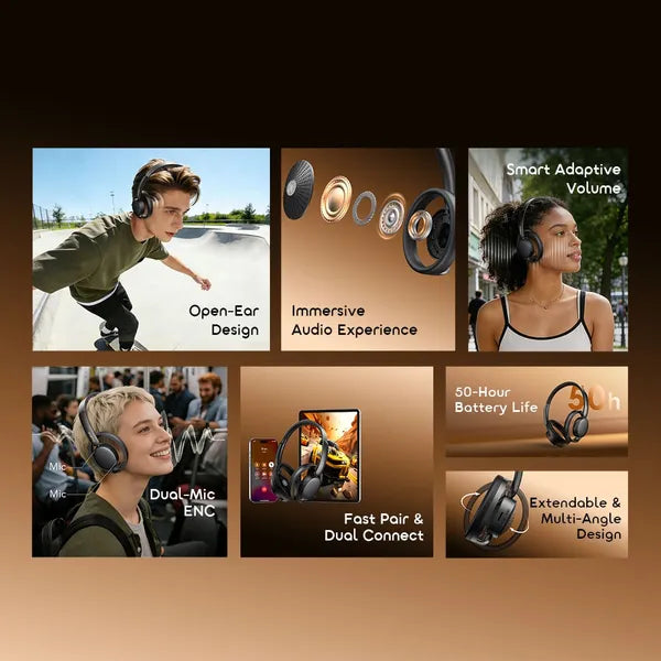 Oraimo OpenLoop, 2 Mic ENC HD Voice in Calls, OPN-670N